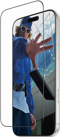 PANZERGLASS Screen Protector w. Black Frame iPhone 17 Pro Max | Ultra-Wide Fit 