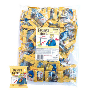HELLMA Fruchtgummi Tagungstiger, im Polybeutel HELLMA Fruchtgummi Tagungstiger, im Polybeutel
