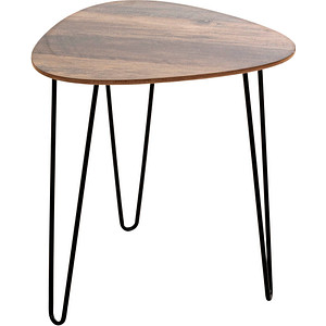 HAKU Möbel Beistelltisch Holz eiche 40,0 x 40,0 x 43,0 cm