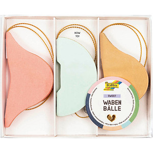 folia Wabenbälle SWEET, 3er Set Kugeln