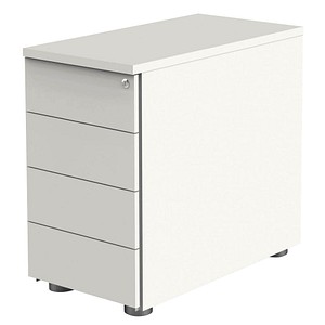 kerkmann Anstell-Container, 4 Schübe, weiß