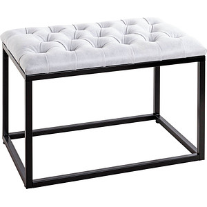 HAKU Möbel Hocker 25127 grau