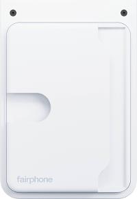 FAIRPHONE Card Holder Kartenhalter Fairphone Fairphone (Gen. 6) Weiß F6CRDH-1WH