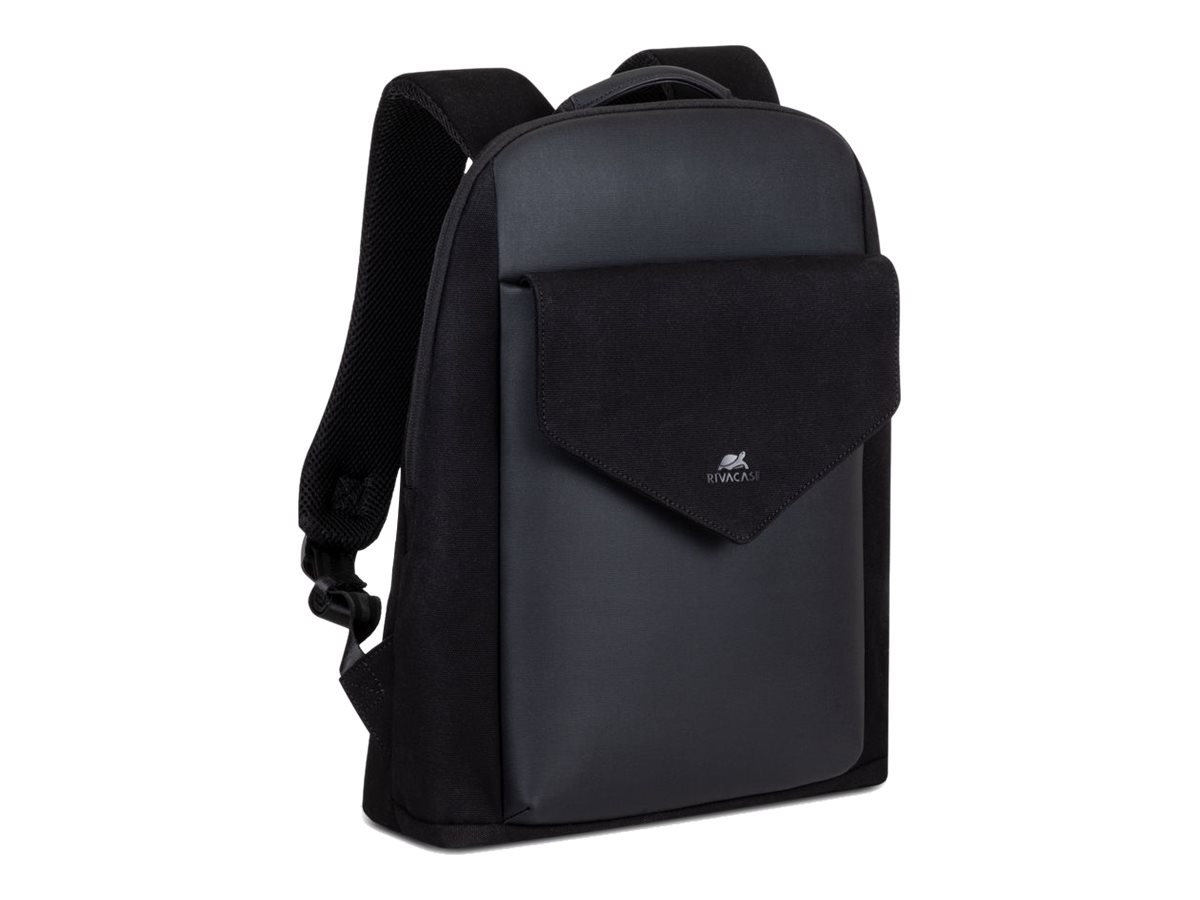 RIVACASE Rucksack Canvas Urban 14" schwarz 8524