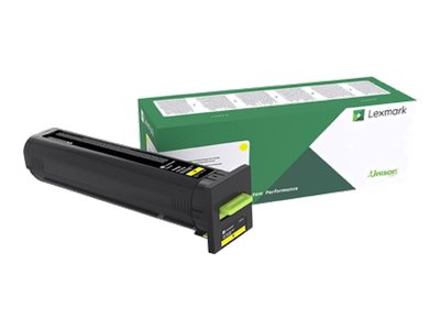 LEXMARK Gelb Tonerpatrone LCCP, LRP