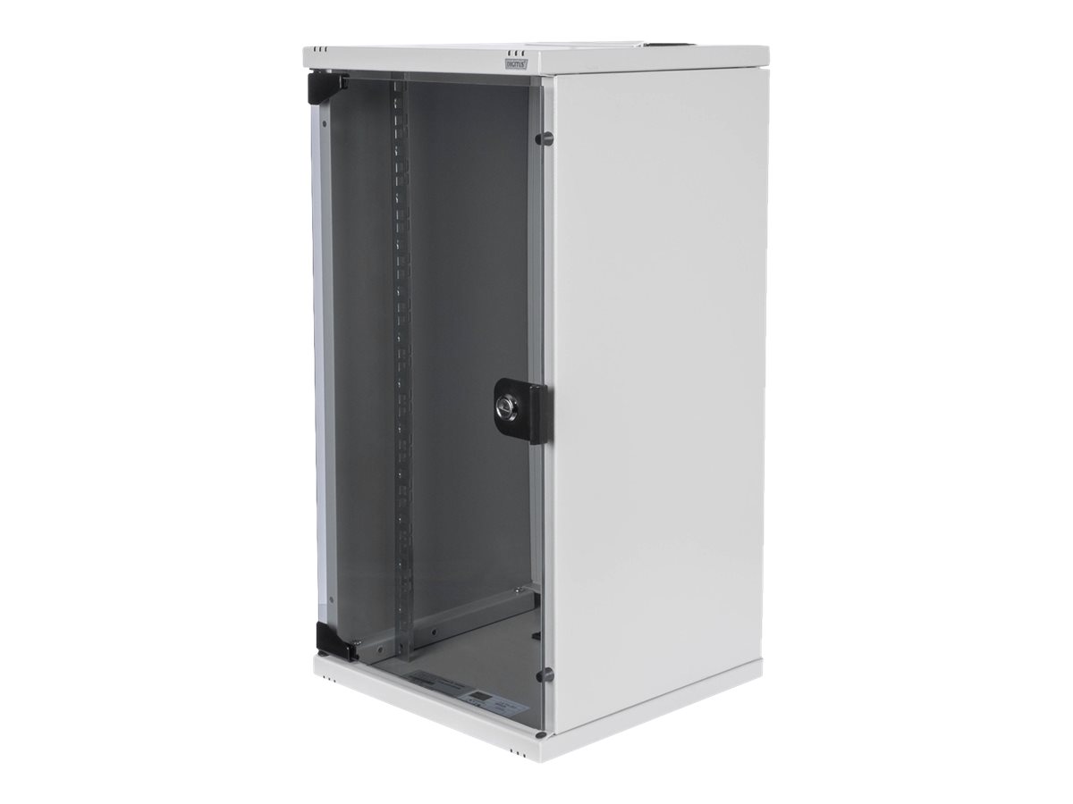 DIGITUS 10" Netzwerk-Set, 12 HE, (B)312 x (T)300 mm, grau