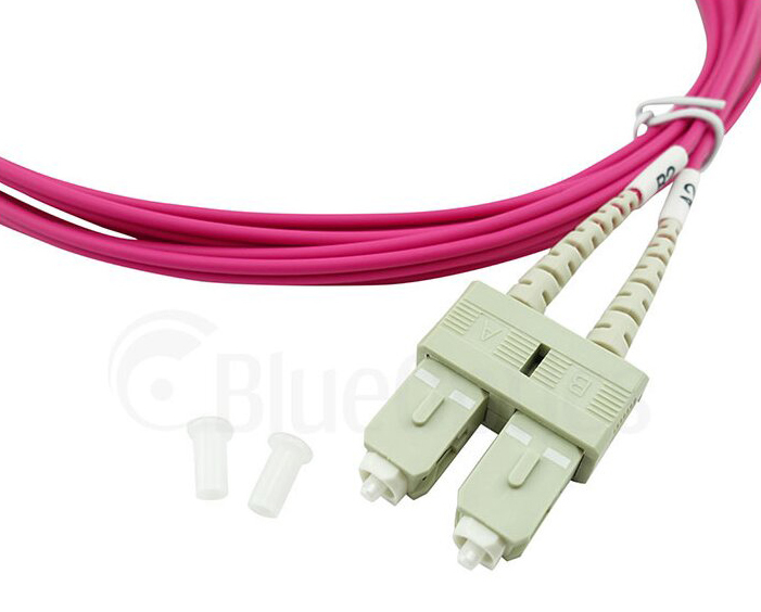 CBO BlueOptics LWL Patchkabel SC / SC MM OM4 magenta 3,0m