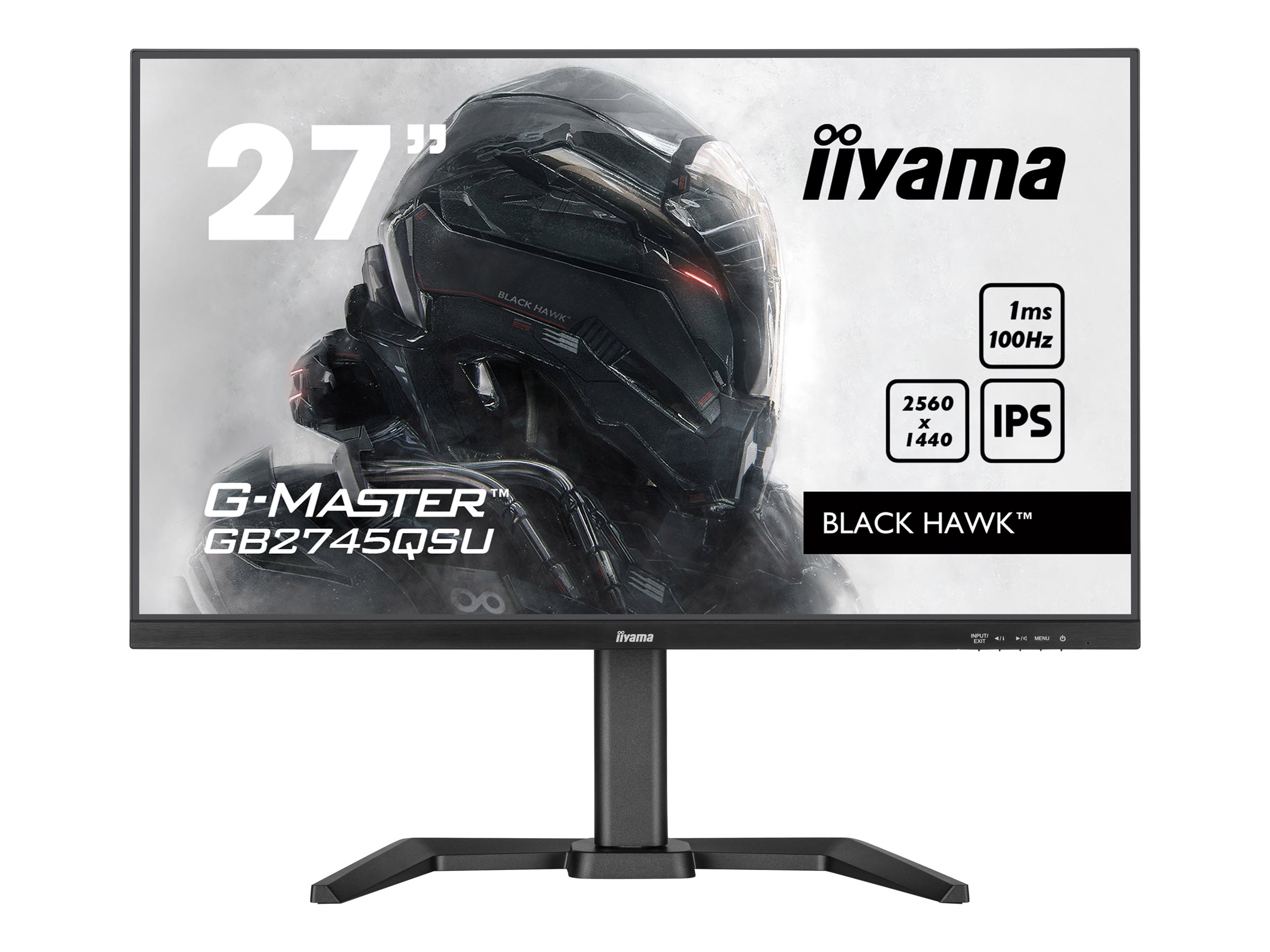 IIYAMA GB2745QSU-B1 G-Master 68,58cm (27") IIYAMA GB2745QSU-B1 G-Master 68,58cm (27")