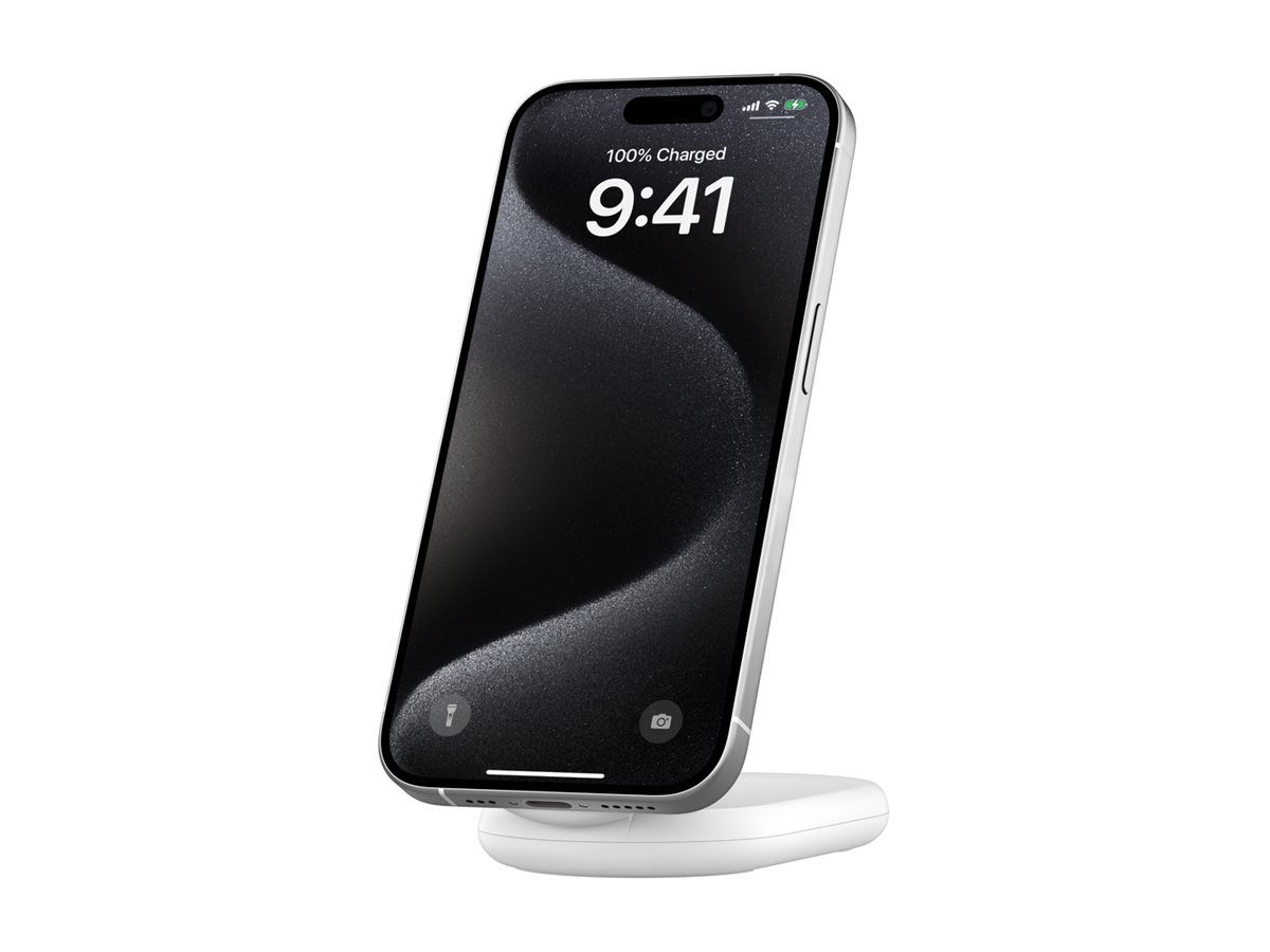 BELKIN BOOST CHARGE Qi2 Ladegerät 15W, weiss