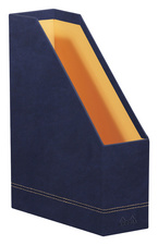 RHODIA Stehsammler, aus Kunstleder, DIN A4, nachtblau