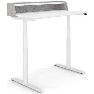 sedus desk home höhenverstellbarer Schreibtisch weiß rechteckig T-Fuß-Gestell weiß 120,0 x 70,0 cm sedus desk home höhenverstellbarer Schreibtisch weiß rechteckig T-Fuß-Gestell weiß 120,0 x 70,0 cm