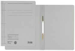 LEITZ Schnellhefter Rapid, DIN A4, Manilakarton, grau 250 g/qm, Fassungsvermöge