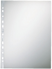 LEITZ Prospekthülle Standard, A4, PP, glasklar, 0,08 mm oben offen, dokumentene