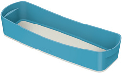 LEITZ Aufbewahrungsschale My Box Cosy, DIN lang, blau aus Kunststoff, BPA-frei,