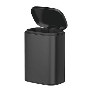 WENKO Sare Kosmetikeimer Wandmontage 5,0 l schwarz, matt WENKO Sare Kosmetikeimer Wandmontage 5,0 l schwarz, matt