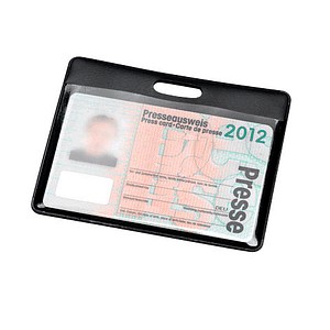 HIDENTITY® Dokumentenhülle Hidentity Admission schwarz 9,5 x 7,5 cm