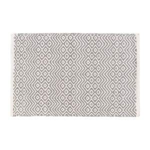 WENKO Badematte Abai hellgrau 50,0 x 80,0 cm