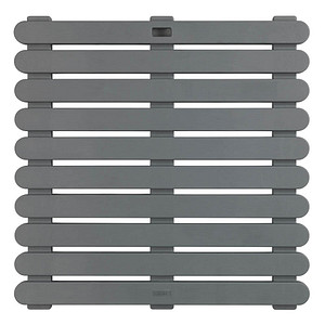WENKO Duschmatte grau 55,0 x 55,0 cm