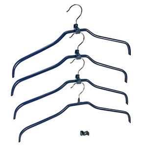 12 WENKO Kleiderbügel Multi blau