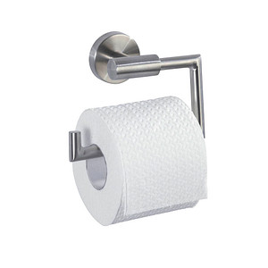WENKO Toilettenpapierhalter Bosio silber