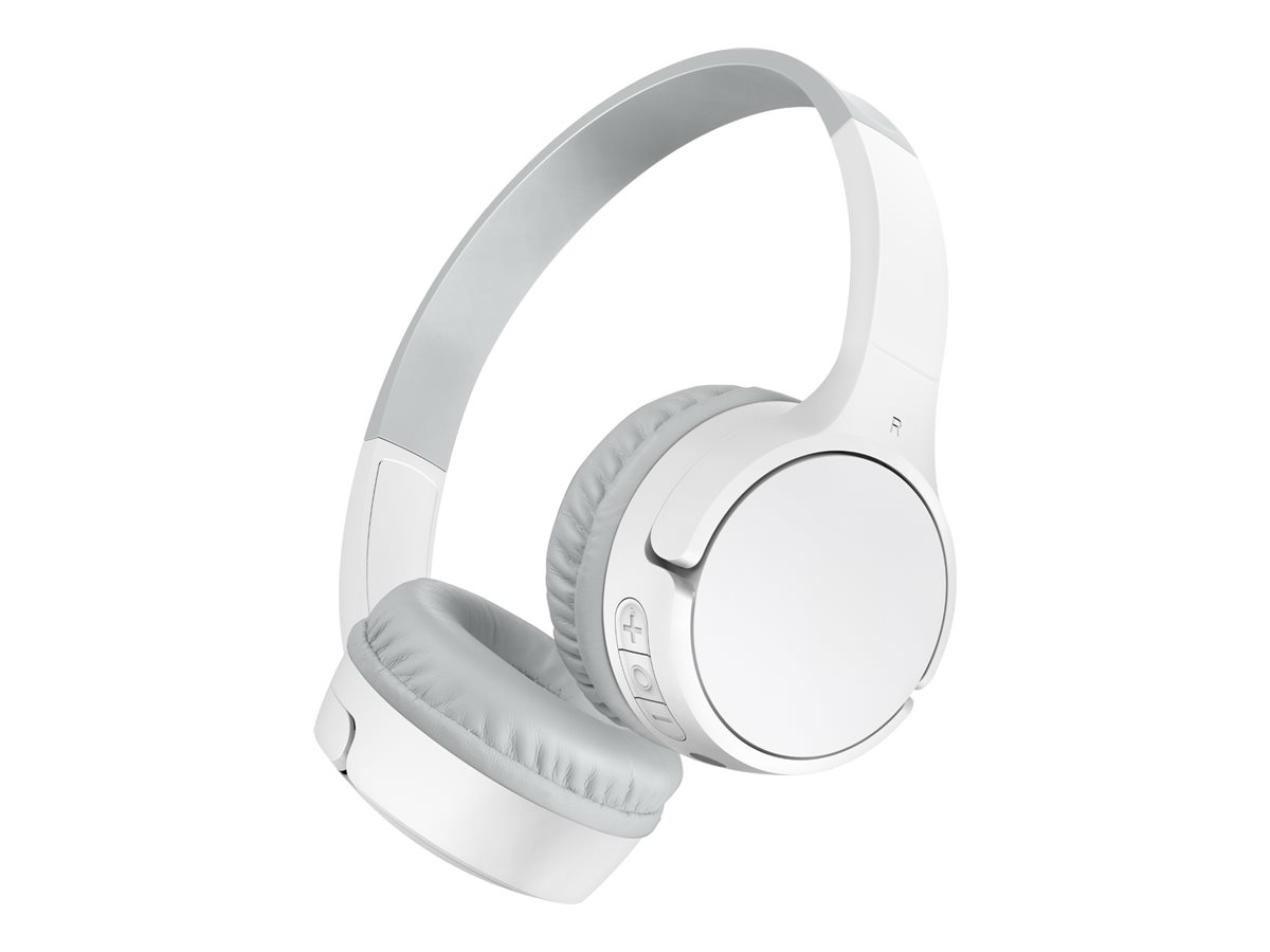 BELKIN Soundform Mini-On-Ear für Kinder BT USB-C weiß