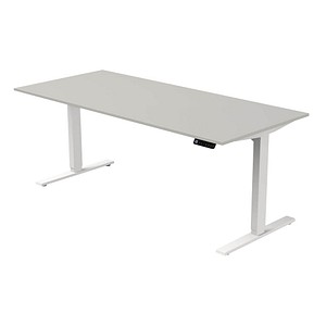 kerkmann Sitz-Steh-Schreibtisch Move 3, (B)1.800 mm, grau
