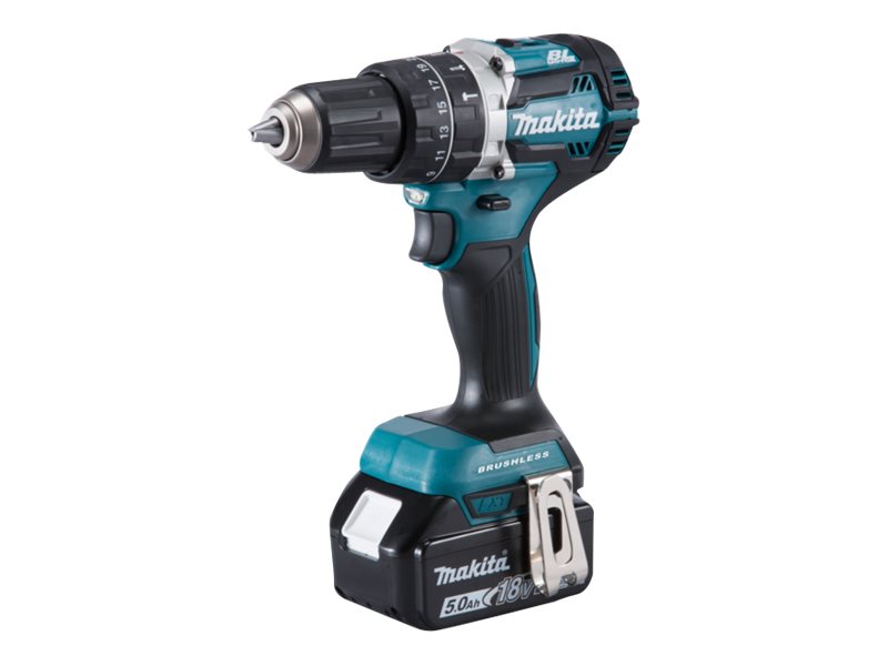 makita DHP484RTJ Akku-Schlagbohrschrauber 18,0 V, mit 2 Akkus