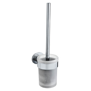 WENKO WC-Garnitur Maribor weiß, silber Metall