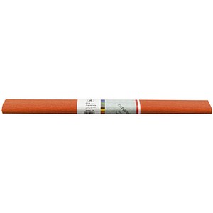 WEROLA Krepppapier Wasserfest orange 32,0 g/qm 10 Rollen