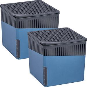 2 WENKO Cube Raumentfeuchter, 2x 1,0 kg