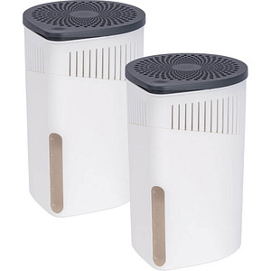 2 WENKO Drop Raumentfeuchter, 2x 1,0 kg