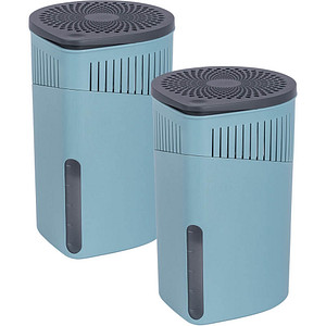 2 WENKO Drop Raumentfeuchter, 2x 1,0 kg