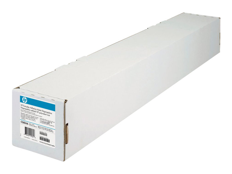 HP Paper/2Pk Adhsv Polypropylene 24"x75'