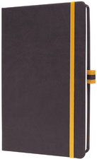 sigel Notizbuch Linescape, DIN A5 hoch, liniert, dunkelgrau