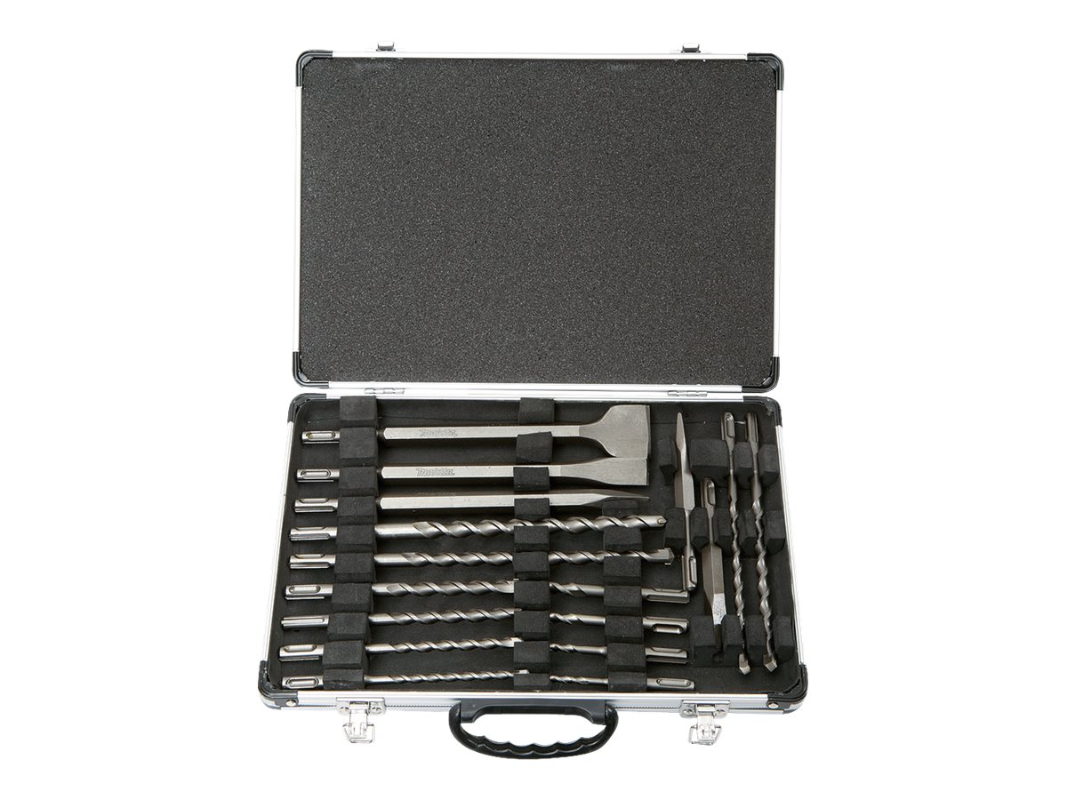 MAKITA D-42444 Bohrer- und Meißelset 17-tlg im Alu Koffer