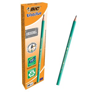 BIC ECOlutions EVOLUTION 650 Bleistifte HB grün 12 St.
