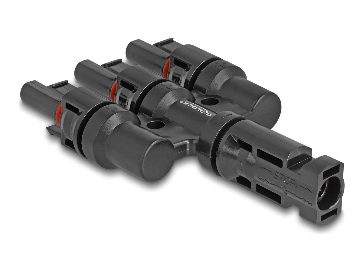 DELOCK 60024 Kabeladapter 1 x DL4 3 x DL4 Schwarz (60024)