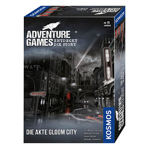 KOSMOS Adventure Games - Die Akte Gloom City Geschicklichkeitsspiel