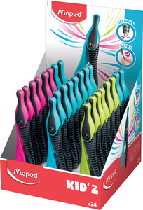 Maped Zirkel Kid'z mit Adapterring, 24er Display