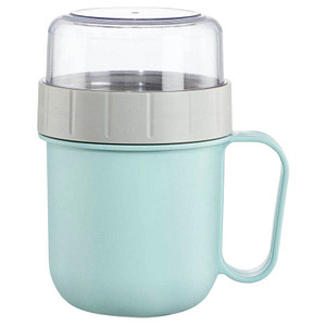 xavax® Lunchbox Müslibecher To Go 15,0 cm hoch blau 0,7 l