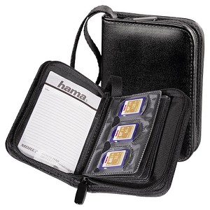 HAMA Memory Card Wallet 18 SD schwarz                    95983