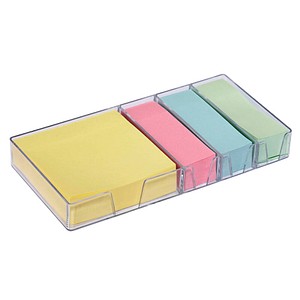 folia Haftnotizen in Spenderbox, bestückt