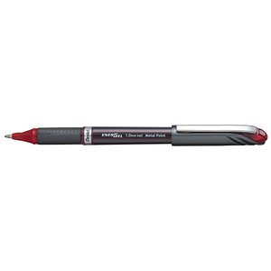 Pentel BL30 Gelschreiber rot/schwarz 0,5 mm, Schreibfarbe: rot