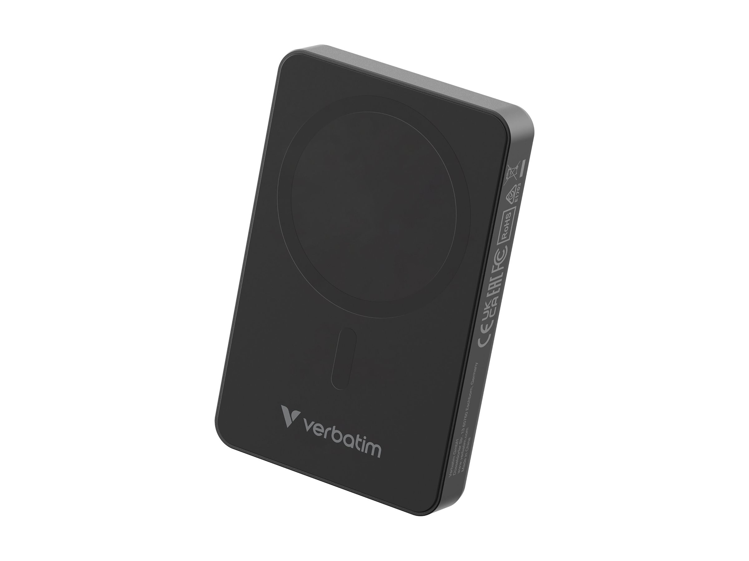 VERBATIM Charge ´n´ Go Essentials Power Bank Magnetic Wireless 10000mAh Black