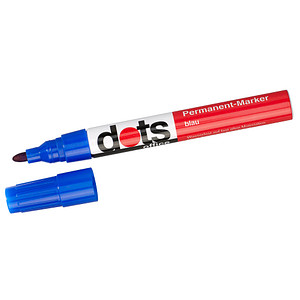 dots Permanentmarker blau 1,5 - 3,0 mm