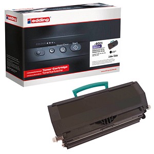 EDDING Toner 18-6001 wie Lexmark E260A21E schwarz (18-6001)