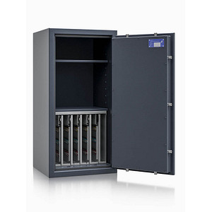 ISS safe4key Schlüsseltresor grau mit 280 Haken Doppelbartschloss