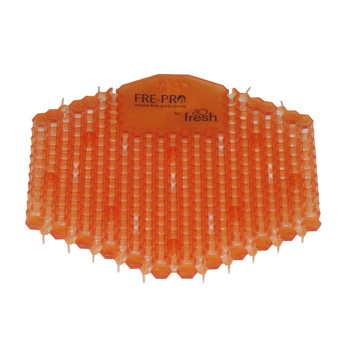 Urinalsieb "Wave" | Duft Mango (orange) Geruchsneutralisator für Urinale, WC-Stein-Ersatz