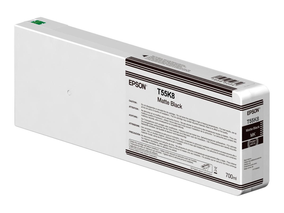 EPSON Sglpack Matte BK T55K80N UltraChrome HDX