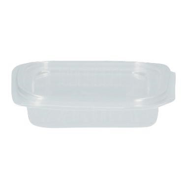 *Verpackungsbecher eckig, 108 mm x 127 mm x 27 mm, 125 ml | 500 Stück mit anhängendem Deckel *Verpackungsbecher eckig, 108 mm x 127 mm x 27 mm, 125 ml | 500 Stück mit anhängendem Deckel